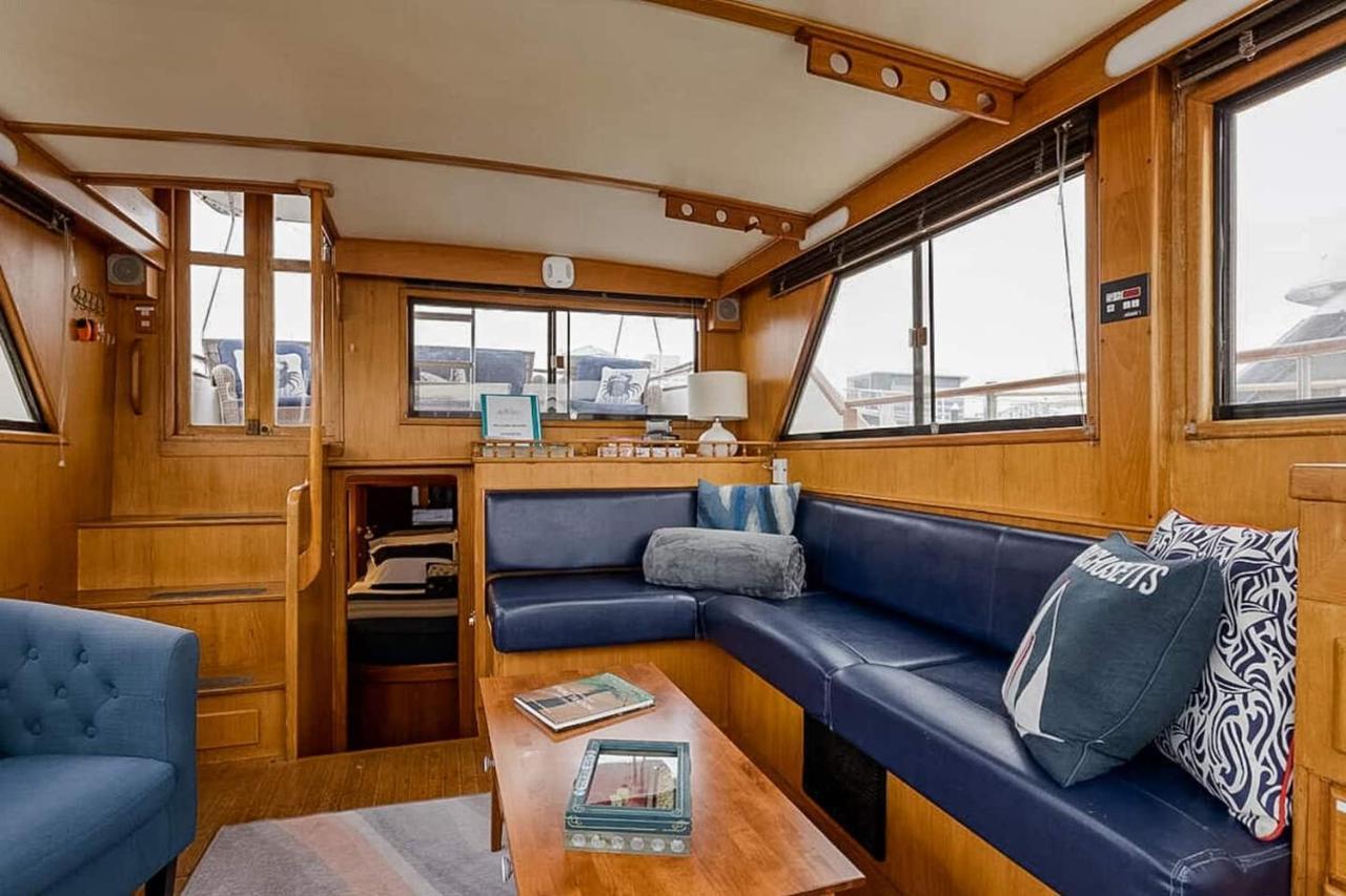 2Br Spacious & Comfy 43' Yacht - Heat & Ac - On The Freedom Trail - Best Nights Sleep ボストン エクステリア 写真