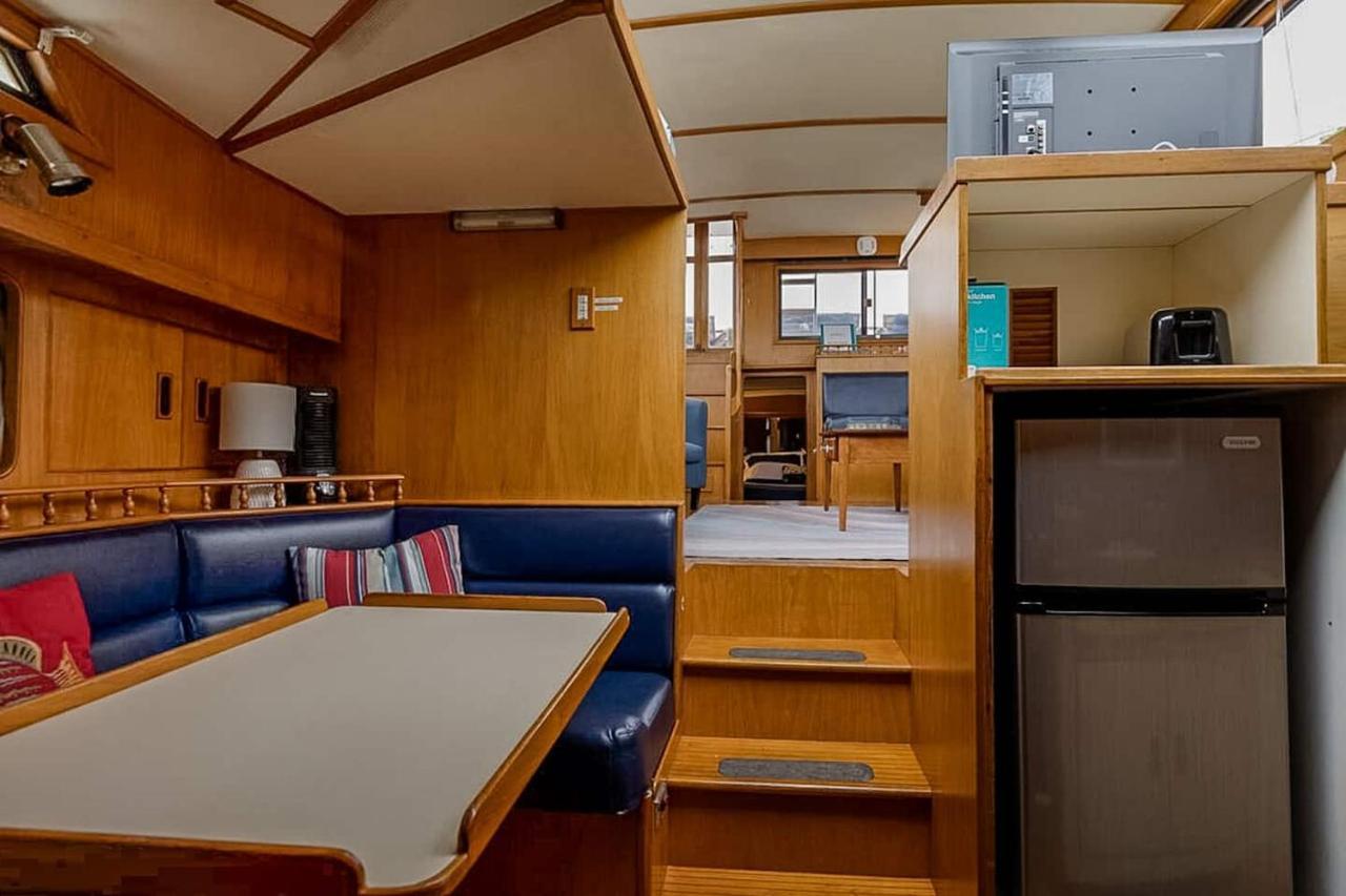 2Br Spacious & Comfy 43' Yacht - Heat & Ac - On The Freedom Trail - Best Nights Sleep ボストン エクステリア 写真
