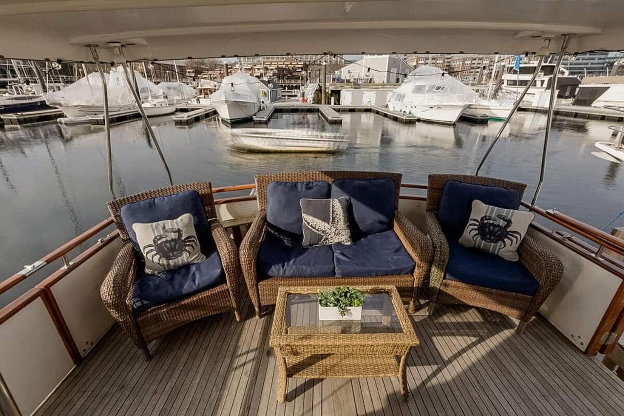 2Br Spacious & Comfy 43' Yacht - Heat & Ac - On The Freedom Trail - Best Nights Sleep ボストン エクステリア 写真